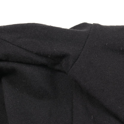 DIOR × ERL 半袖Tシャツ クルーネック ラグランスリーブ ロゴ刺繍 コットン ブラック ラメ ダメージ加工 ディオール トップス DIOR