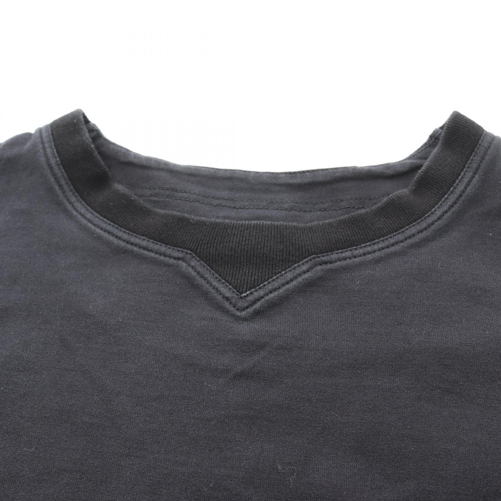 エンブレム 半袖Tシャツ コットン ブラック エルメス トップス HERMES
