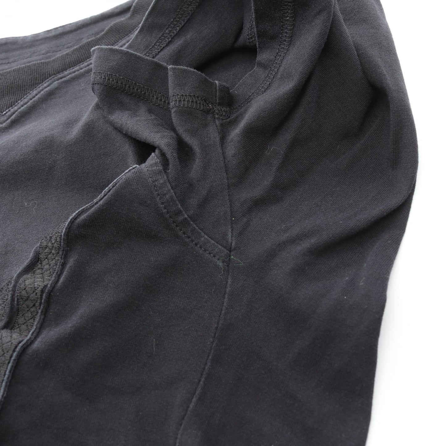 エンブレム 半袖Tシャツ コットン ブラック エルメス トップス HERMES