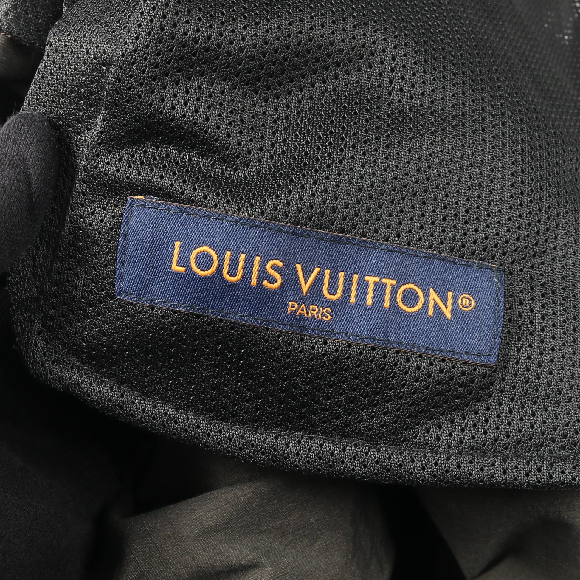 LVバックル パンツ ナイロン コットン カーキブラウン ルイヴィトン ボトムス LOUIS VUITTON