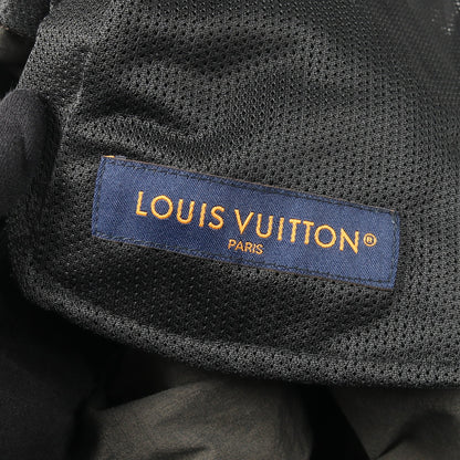 LVバックル パンツ ナイロン コットン カーキブラウン ルイヴィトン ボトムス LOUIS VUITTON