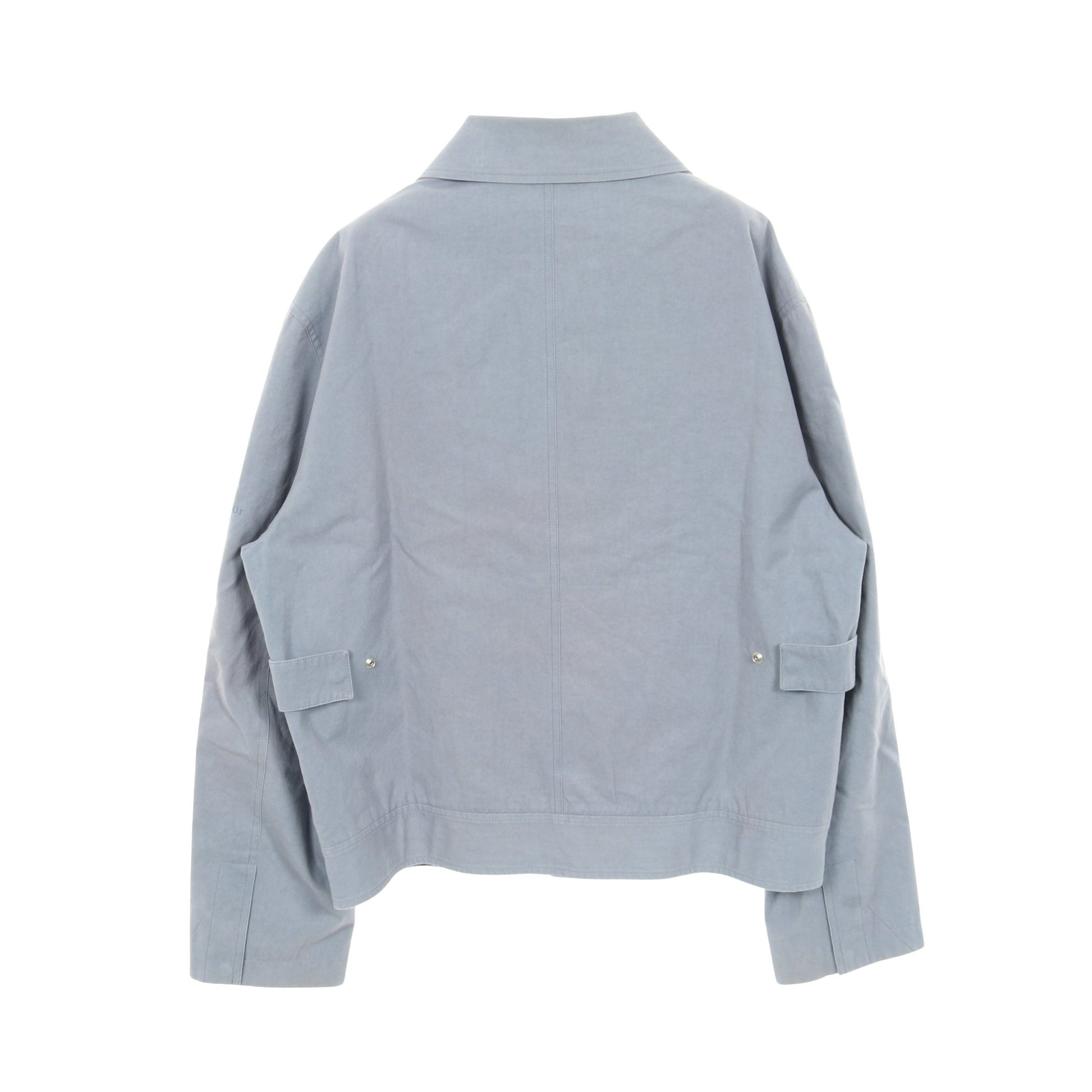 Christian Dior Couture ジャケット コットン ブルーグレー バックル付き ディオール アウター DIOR