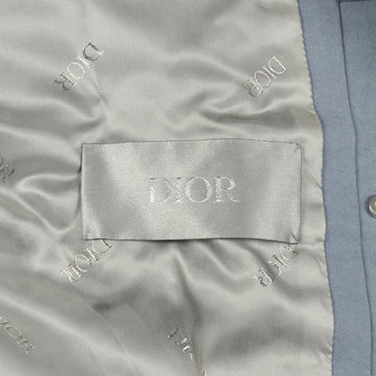 Christian Dior Couture ジャケット コットン ブルーグレー バックル付き ディオール アウター DIOR
