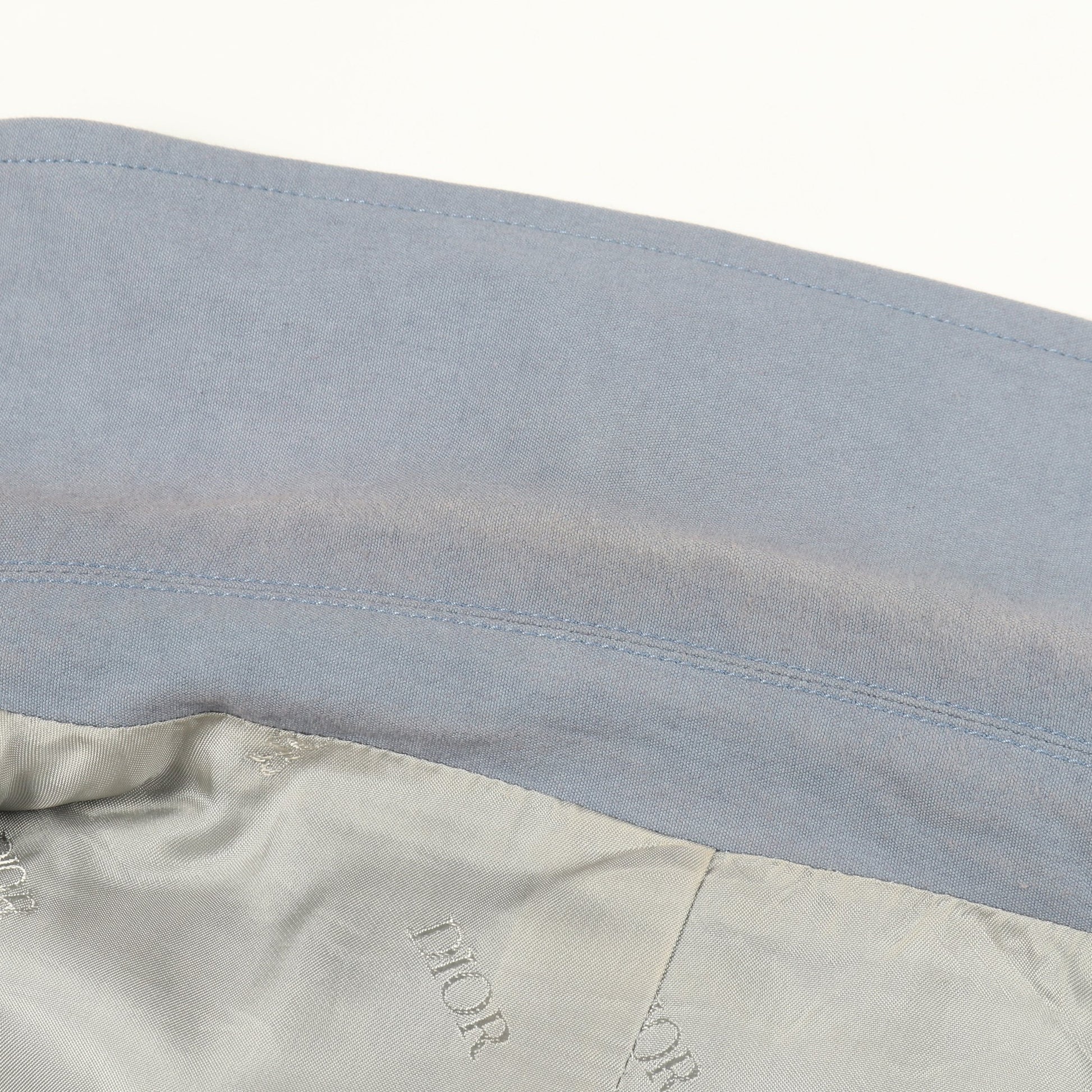 Christian Dior Couture ジャケット コットン ブルーグレー バックル付き ディオール アウター DIOR