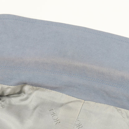 Christian Dior Couture ジャケット コットン ブルーグレー バックル付き ディオール アウター DIOR