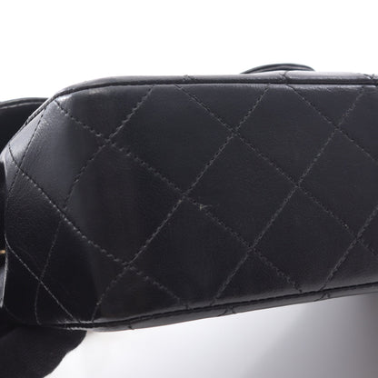 ミニマトラッセ20 チェーンショルダーバッグ ラムスキン ブラック ゴールド金具 シャネル バッグ CHANEL
