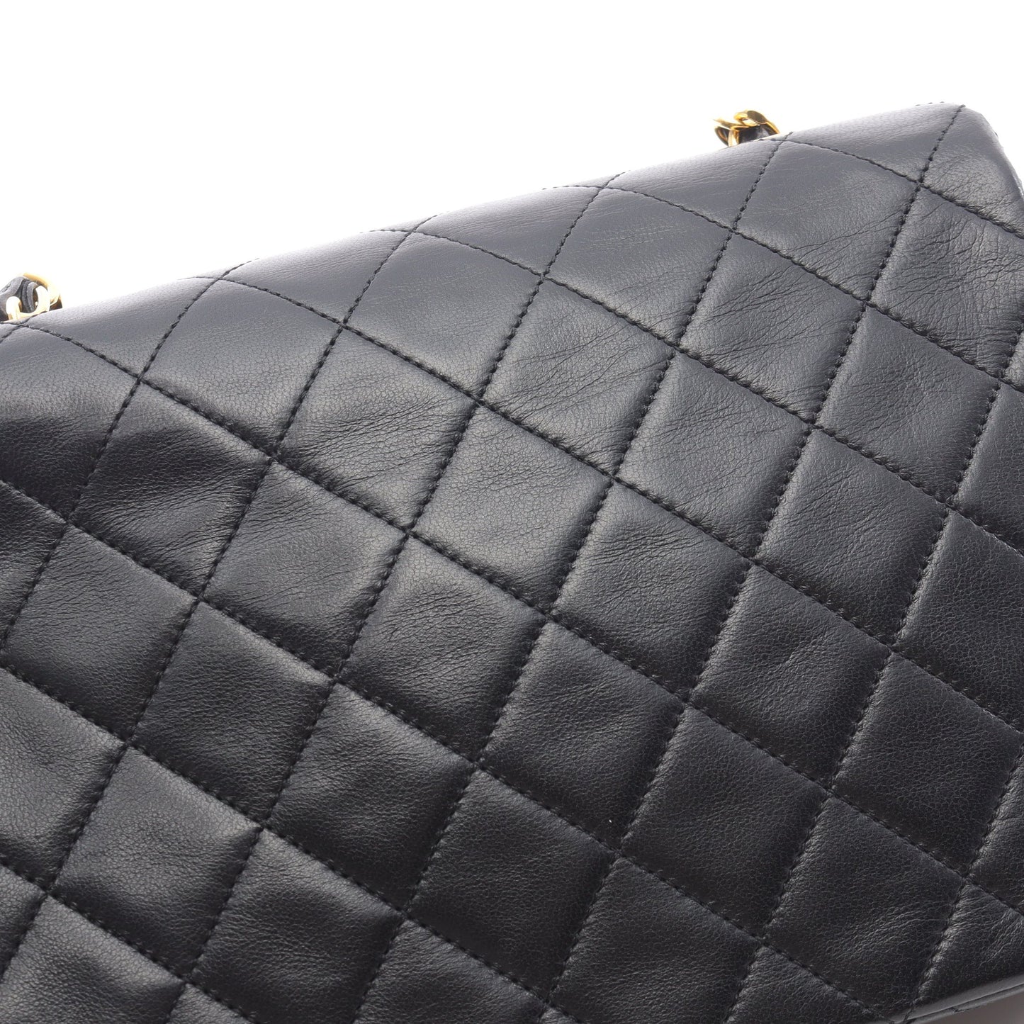ミニマトラッセ20 チェーンショルダーバッグ ラムスキン ブラック ゴールド金具 シャネル バッグ CHANEL