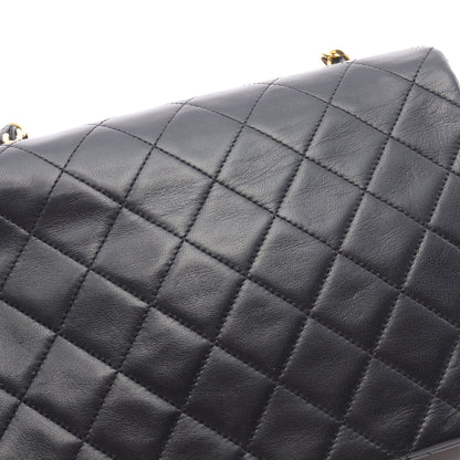 ミニマトラッセ20 チェーンショルダーバッグ ラムスキン ブラック ゴールド金具 シャネル バッグ CHANEL