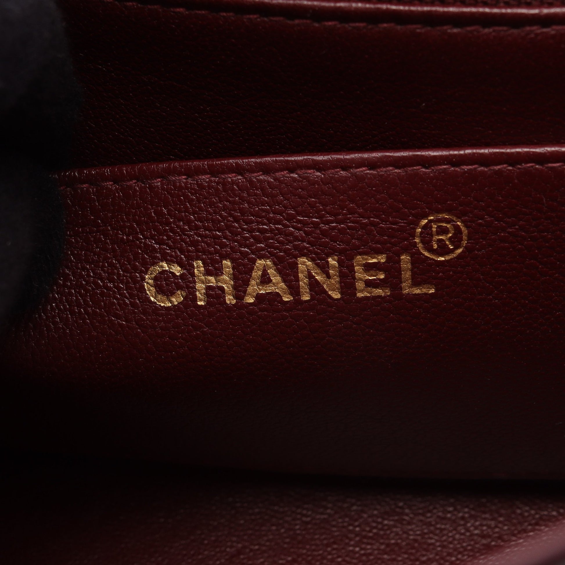 マトラッセ ダイアナフラップ チェーンショルダーバッグ ラムスキン ブラック ゴールド金具 シャネル バッグ CHANEL