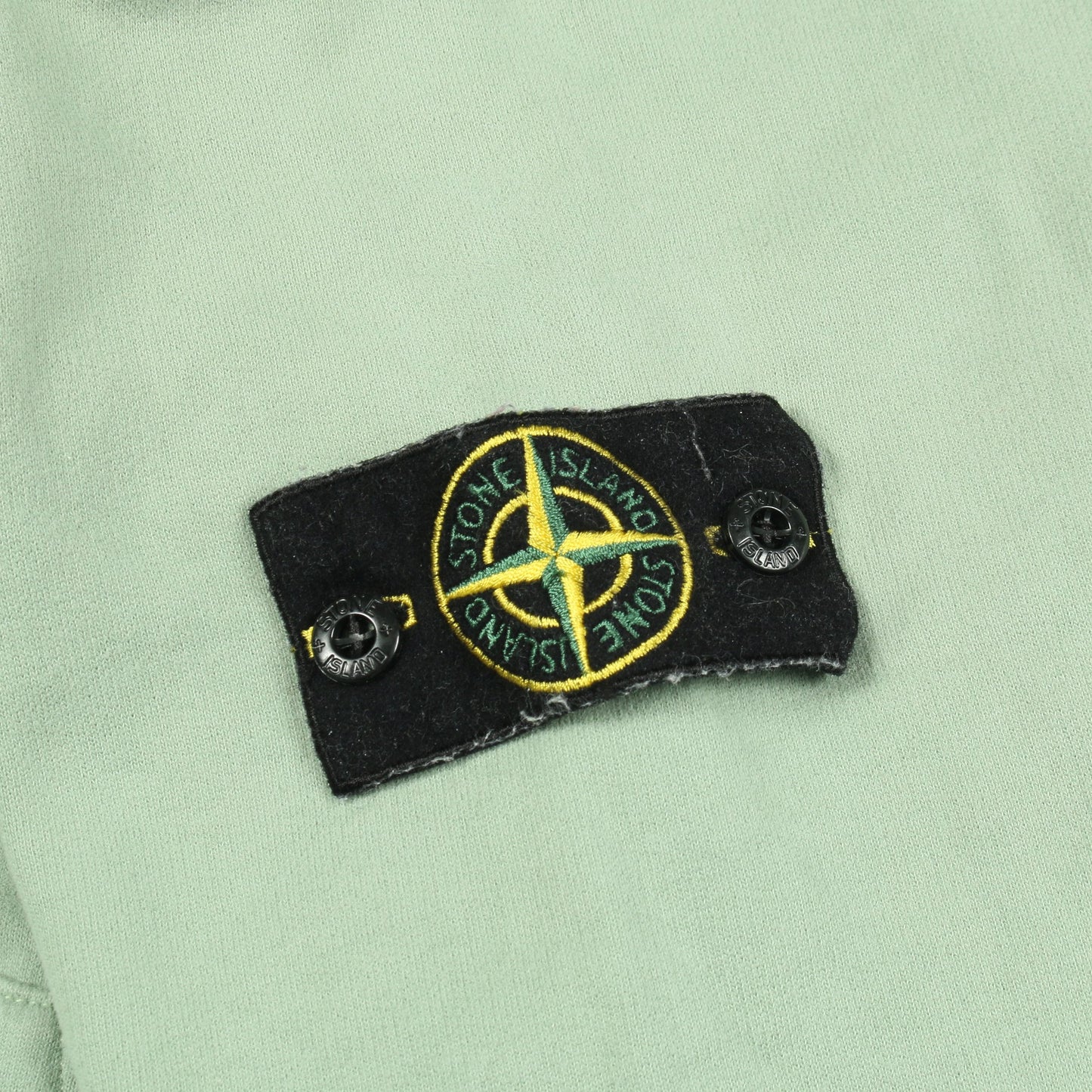 プルオーバーパーカー コットン ライトグリーン ストーンアイランド トップス Stone Island