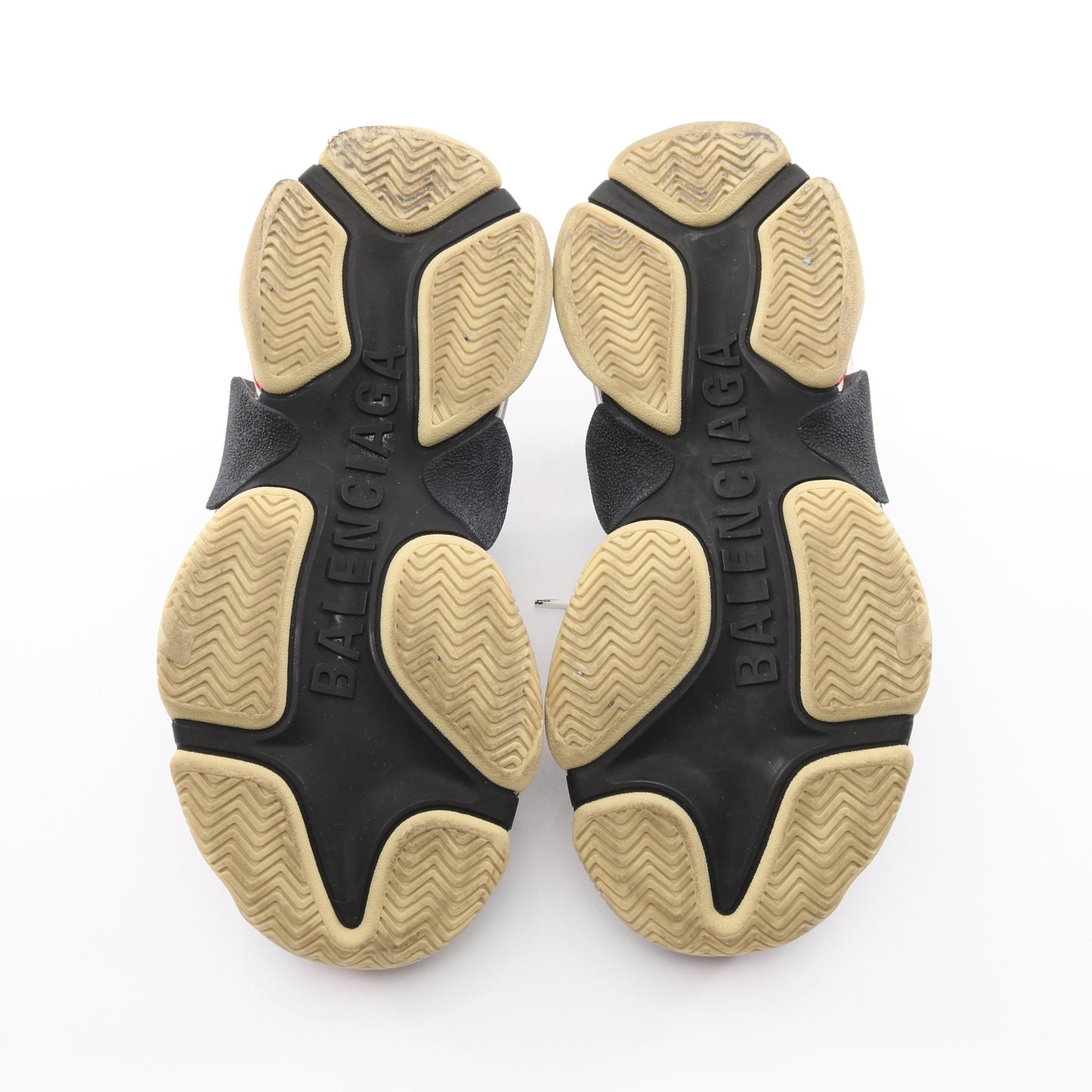 TRIPLE S トリプルS スニーカー レザー ファブリック ベージュ マルチカラー バレンシアガ シューズ BALENCIAGA