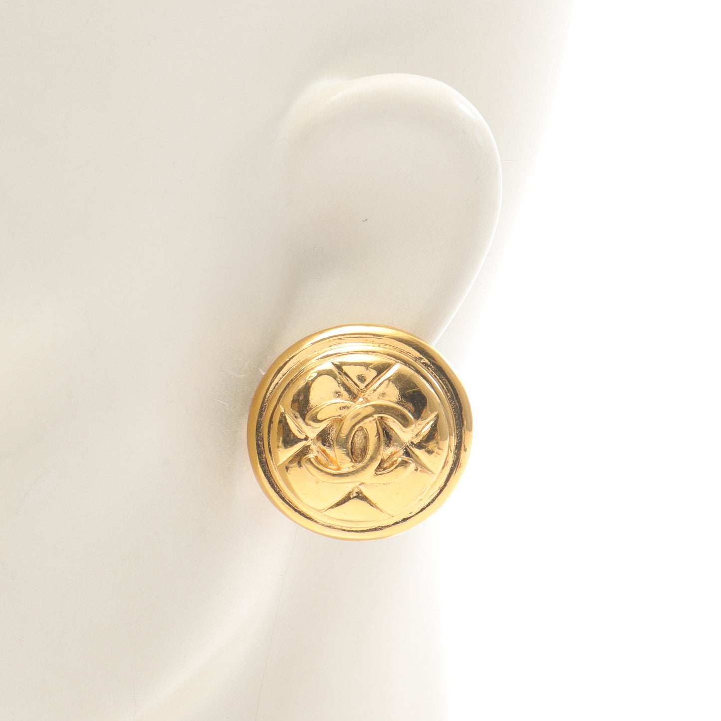 ココマーク イヤリング GP ゴールド ヴィンテージ シャネル アクセサリー CHANEL