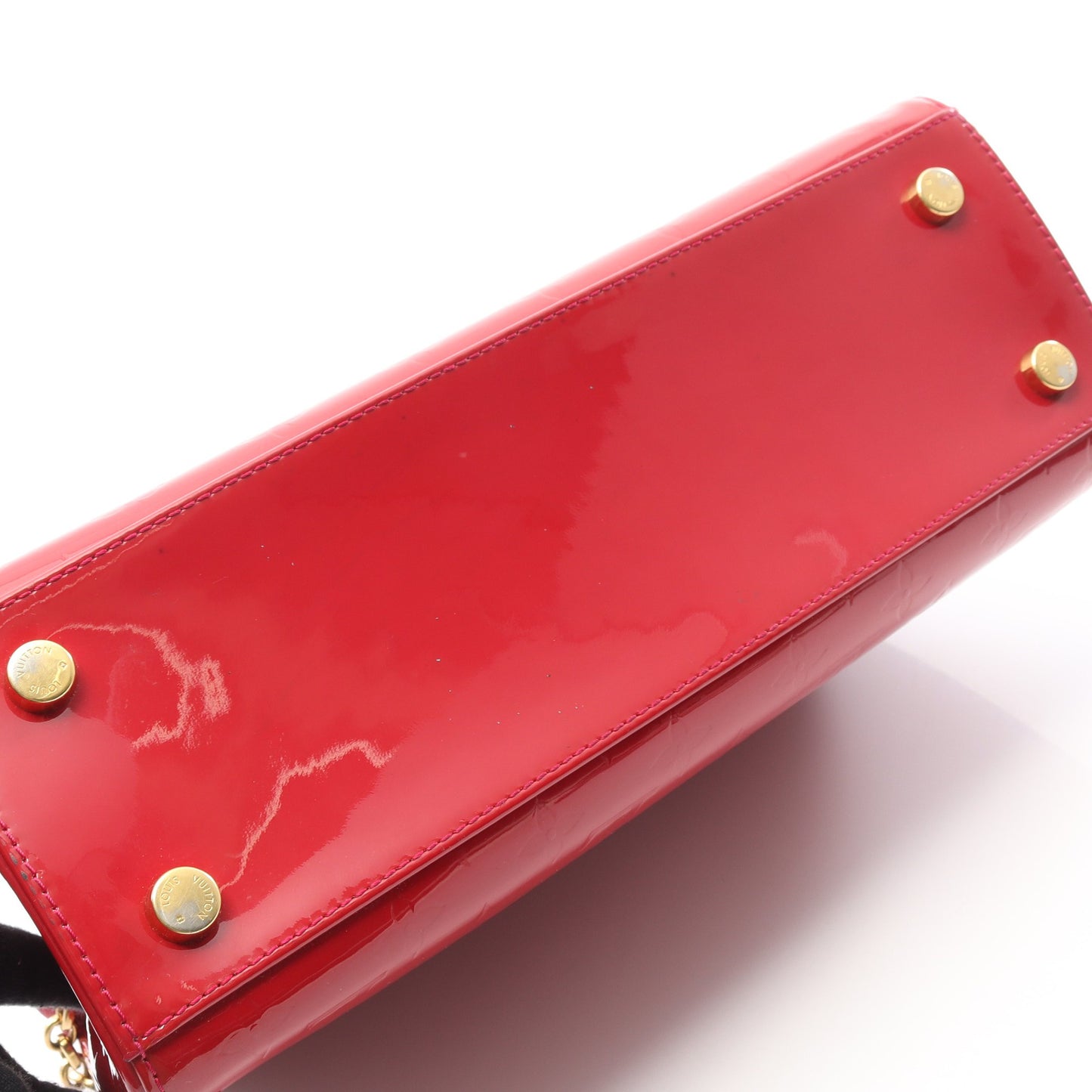 ブレアMM モノグラムヴェルニ スリーズ ハンドバッグ レザー レッド 2WAY ルイヴィトン バッグ LOUIS VUITTON