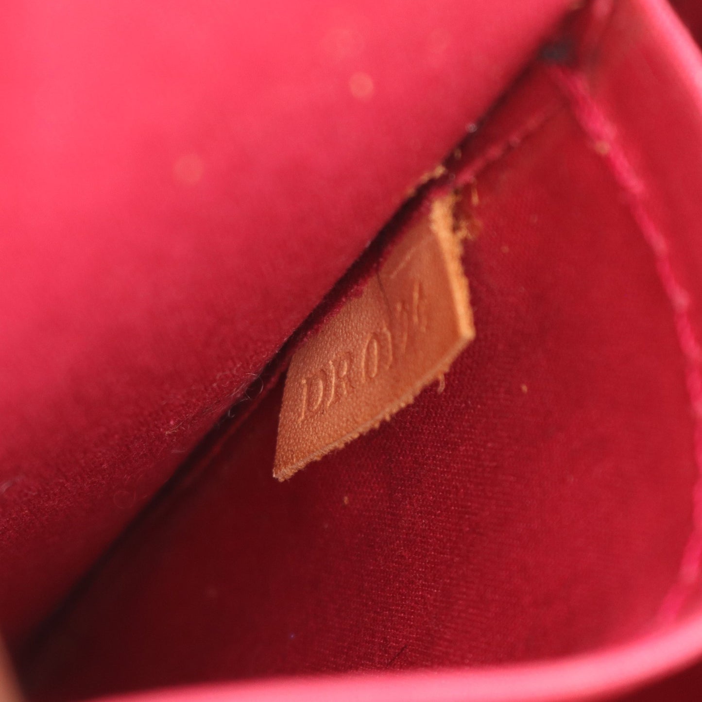ブレアMM モノグラムヴェルニ スリーズ ハンドバッグ レザー レッド 2WAY ルイヴィトン バッグ LOUIS VUITTON