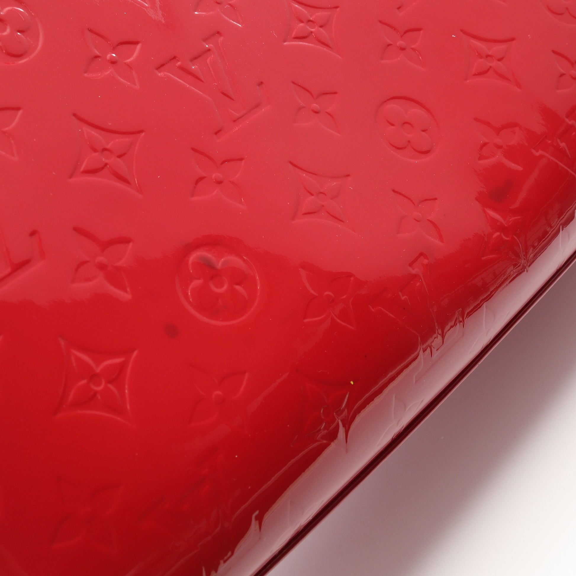 ブレアMM モノグラムヴェルニ スリーズ ハンドバッグ レザー レッド 2WAY ルイヴィトン バッグ LOUIS VUITTON