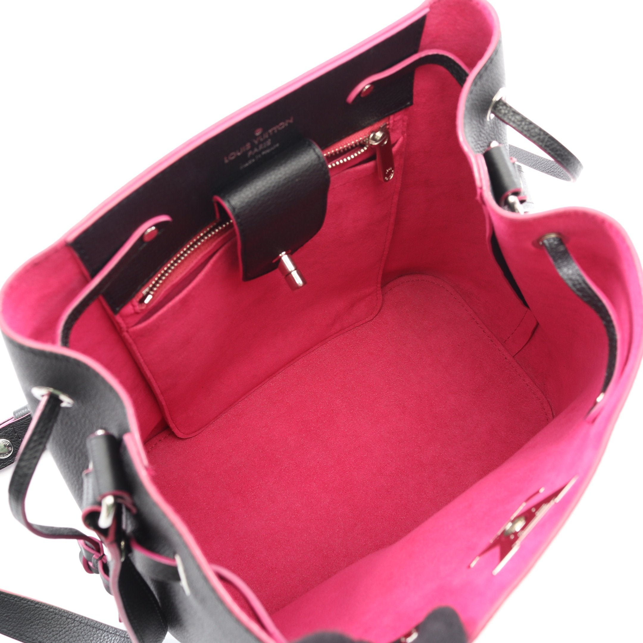 ロックミー バケット ノワール ショルダーバッグ レザー ブラック ルイ