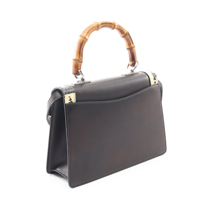 リリス バンブー コーラルスネーク ハンドバッグ レザー パイソン ブラック マルチカラー 2WAY グッチ バッグ GUCCI