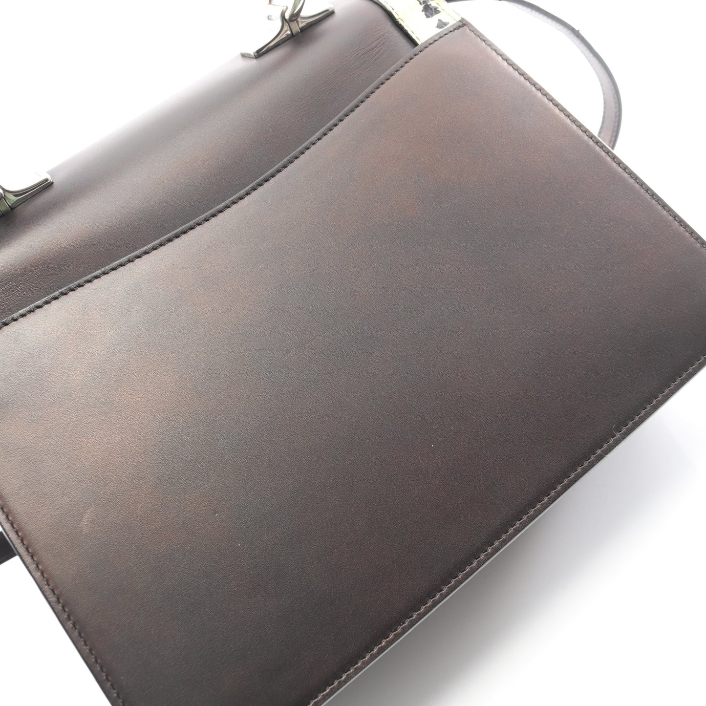 リリス バンブー コーラルスネーク ハンドバッグ レザー パイソン ブラック マルチカラー 2WAY グッチ バッグ GUCCI