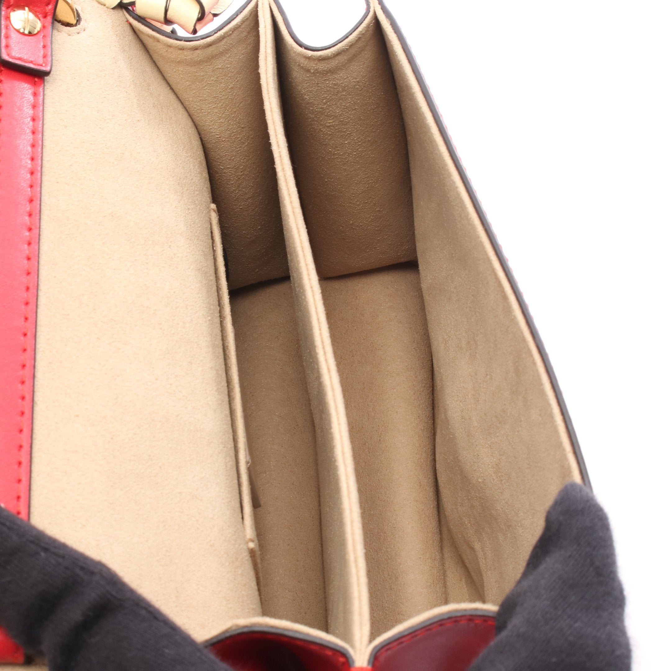 MINI KAN I ミニ キャナイ チェーンショルダーバッグ スタッズ レザー