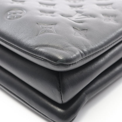 クッサンPM モノグラム ノワール チェーンショルダーバッグ レザー ブラック 2WAY ルイヴィトン バッグ LOUIS VUITTON
