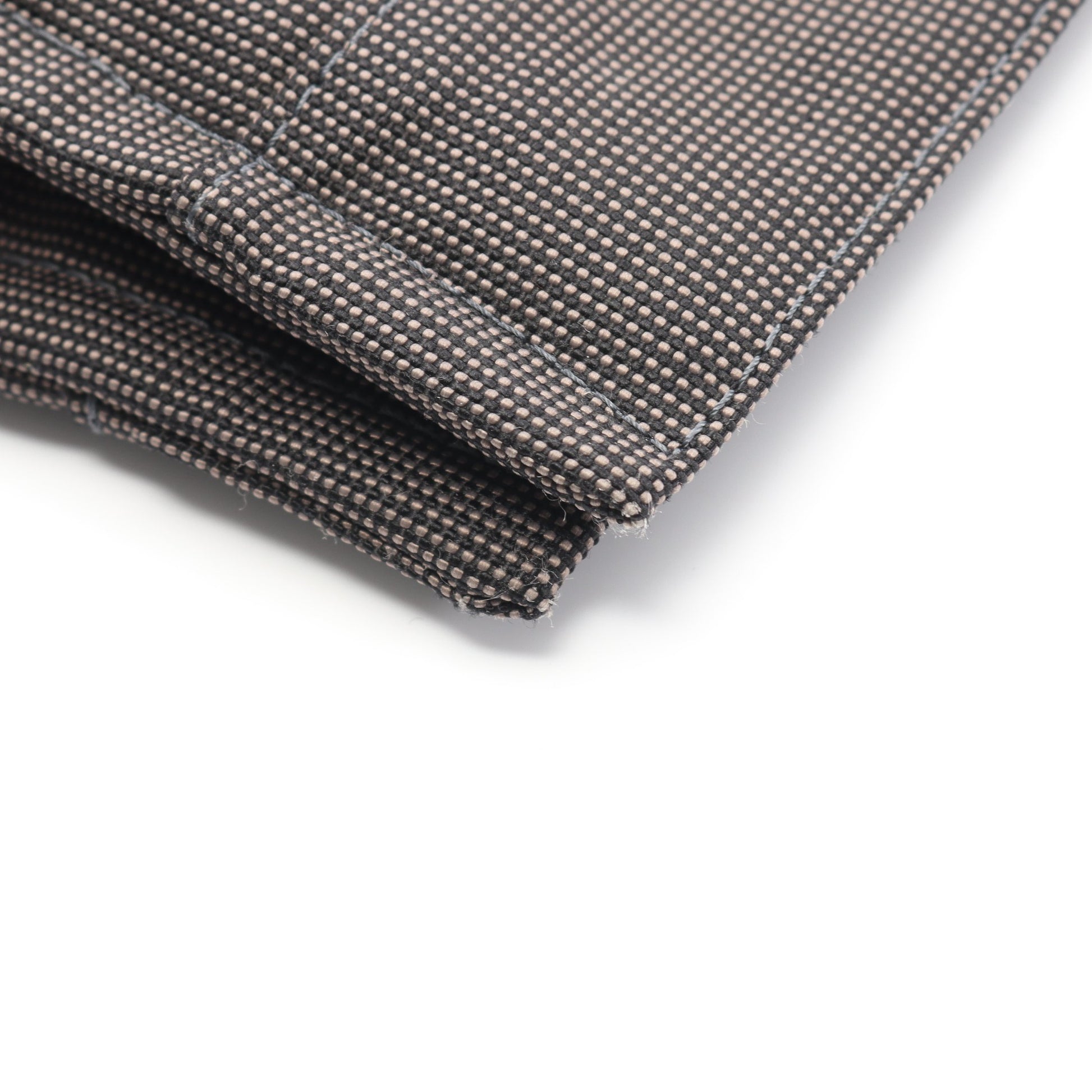 エールラインMM ハンドバッグ トートバッグ ナイロンキャンバス ダークグレー シルバー金具 エルメス バッグ HERMES