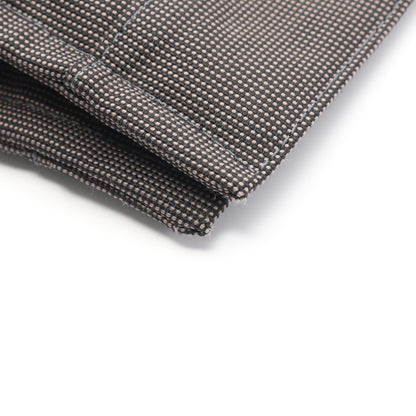 エールラインMM ハンドバッグ トートバッグ ナイロンキャンバス ダークグレー シルバー金具 エルメス バッグ HERMES
