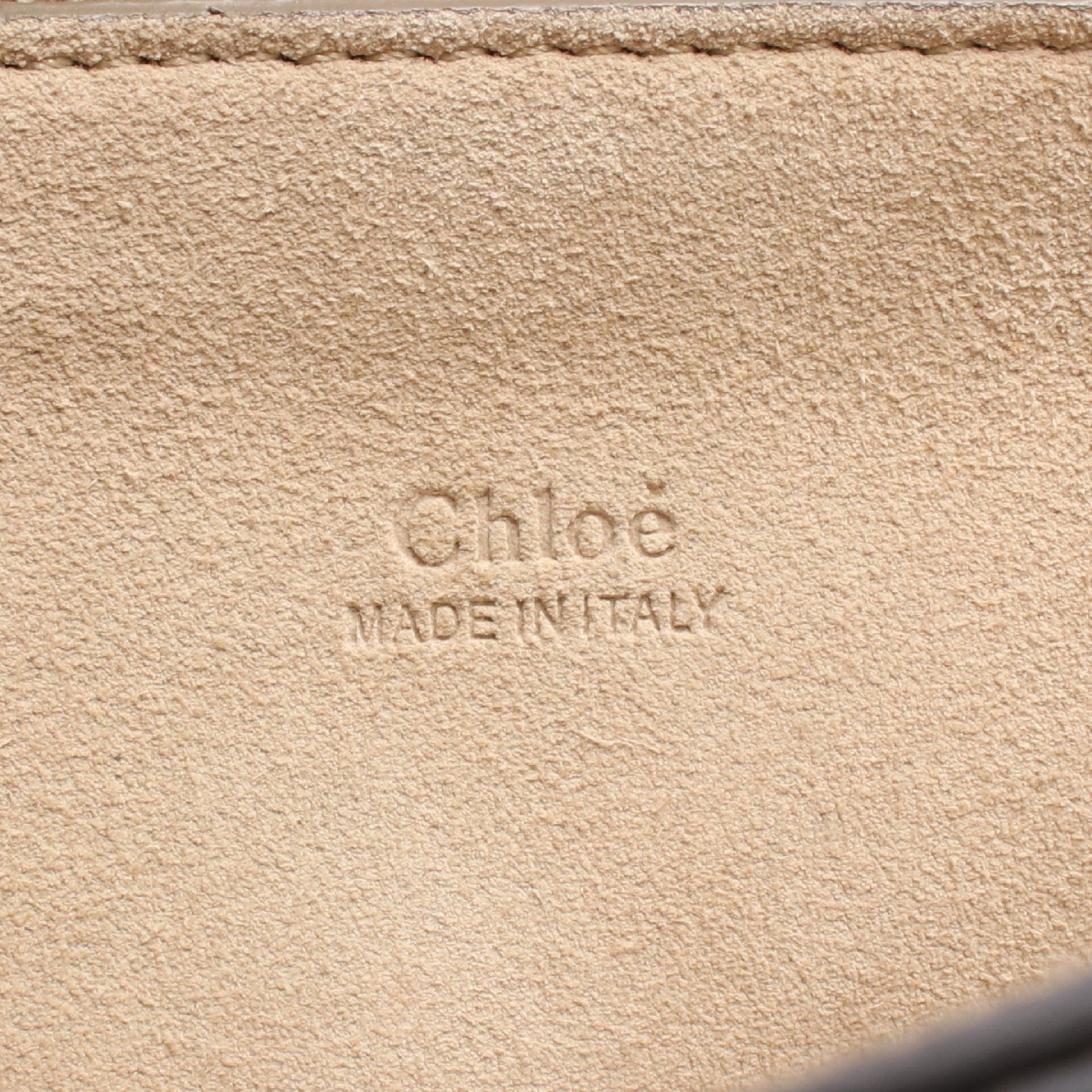 FAYE フェイ ショルダーバッグ スエード レザー ブラウン クロエ バッグ Chloe
