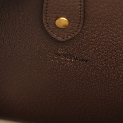 GGスプリーム ハンドバッグ トートバッグ PVC レザー ベージュ ダークブラウン マルチカラー 2WAY グッチ バッグ GUCCI