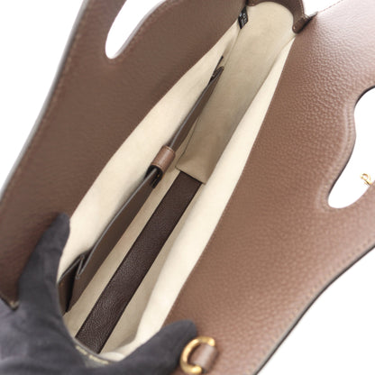 GGスプリーム ハンドバッグ トートバッグ PVC レザー ベージュ ダークブラウン マルチカラー 2WAY グッチ バッグ GUCCI