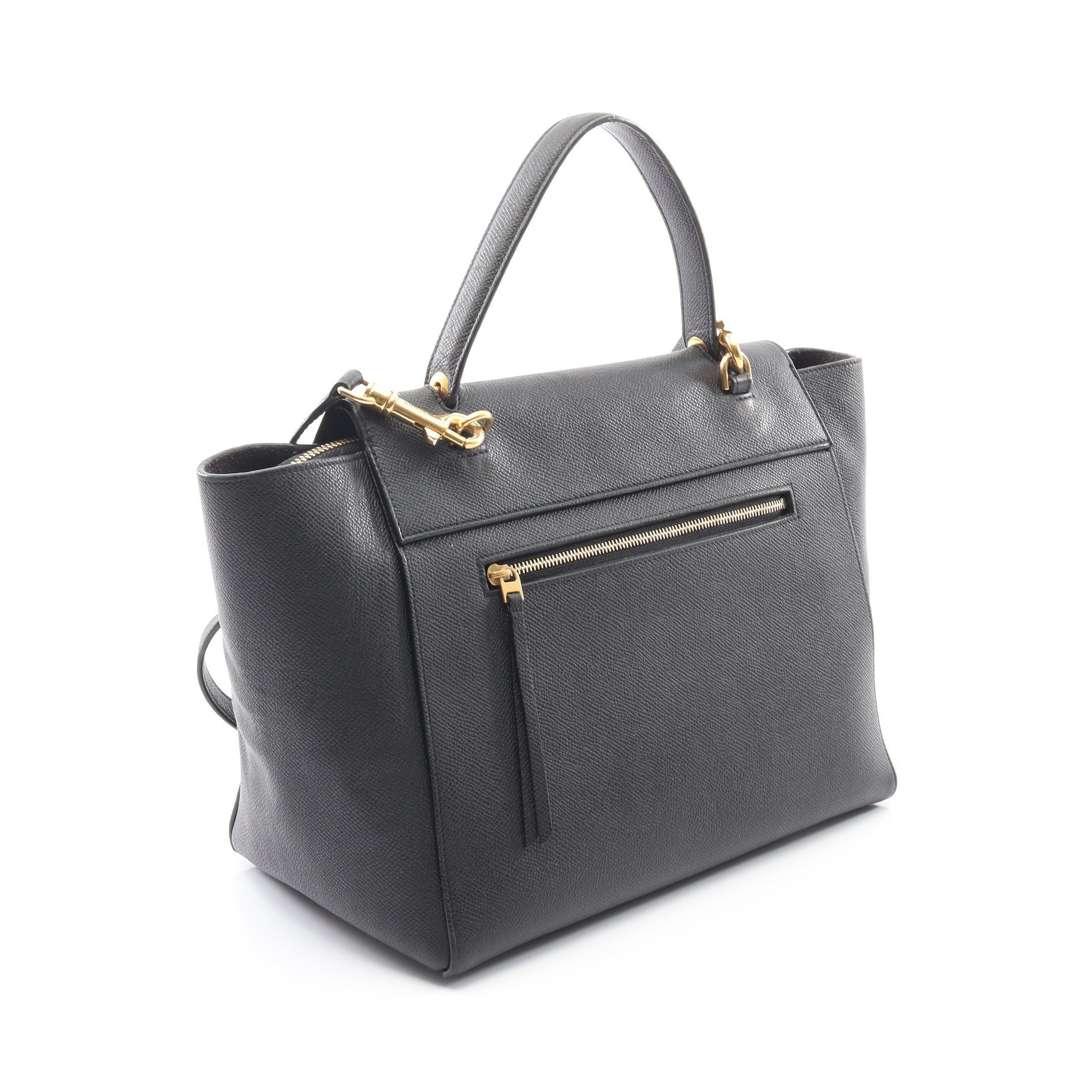 らる様 セリーヌ ベルトバッグ ミニ ブラック 美品✨CELINE ベルト