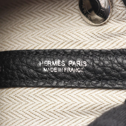 ネオガーデン23 ハンドバッグ トートバッグ ネゴンダ ブラック シルバー金具 K刻印 エルメス バッグ HERMES