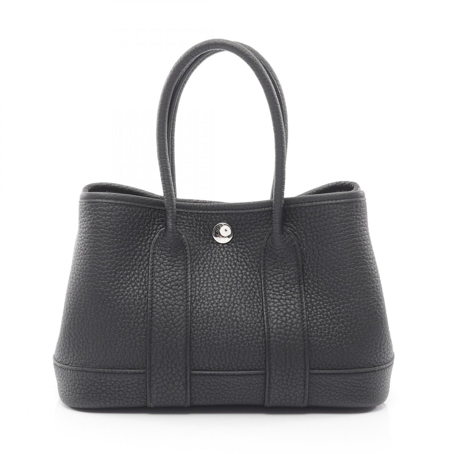ネオガーデン23 ハンドバッグ トートバッグ ネゴンダ ブラック シルバー金具 K刻印 エルメス バッグ HERMES