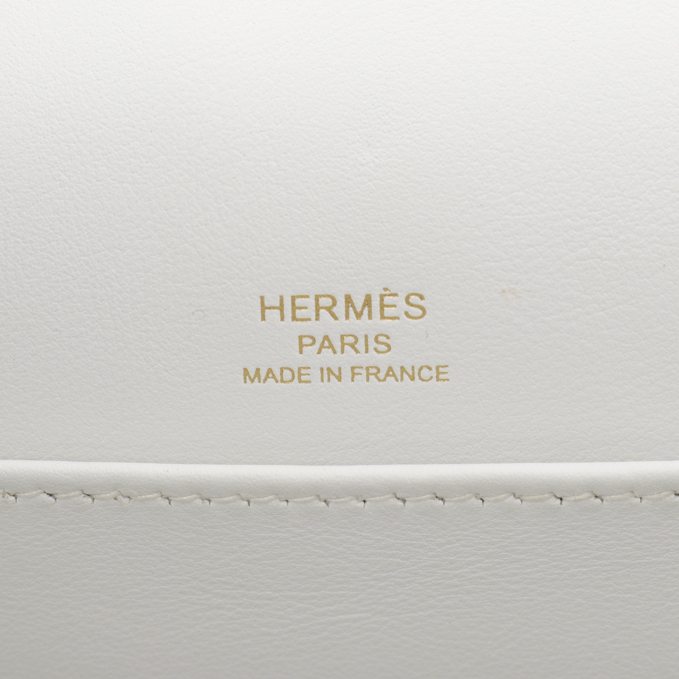 エルメス HERMES ゲタ マッシュルーム ショルダーバッグ バッグ シェーブル シェーブル B刻印（2023年製造） レディース ホワイト系 【中古】 f001 I 未使用 真贋保証 エルメス HERMES ゲタ マッシュルーム B刻印