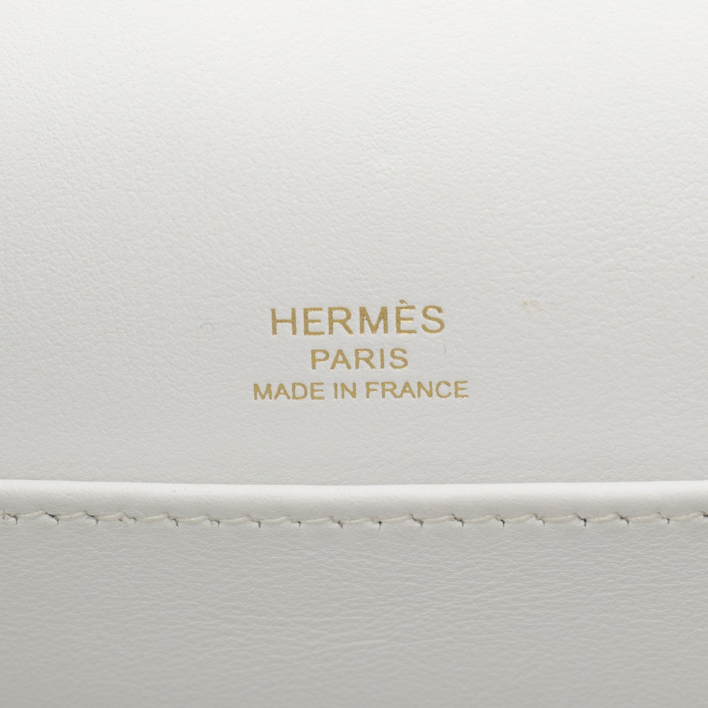 ゲタ マッシュルーム ショルダーバッグ シェーブル オフホワイト ゴールド金具 B刻印 エルメス バッグ HERMES