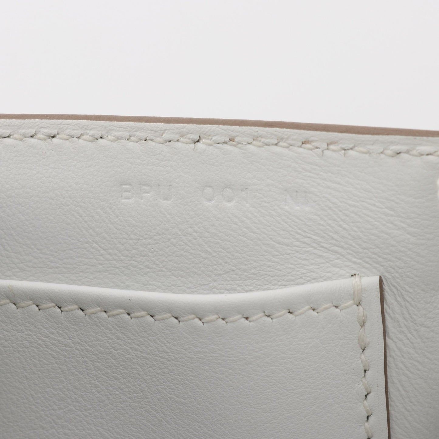 ゲタ マッシュルーム ショルダーバッグ シェーブル オフホワイト ゴールド金具 B刻印 エルメス バッグ HERMES