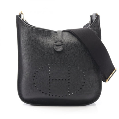 エヴリン 3 トロワ PM ショルダーバッグ トリヨンクレマンス ブラック ゴールド金具 B刻印 エルメス バッグ HERMES
