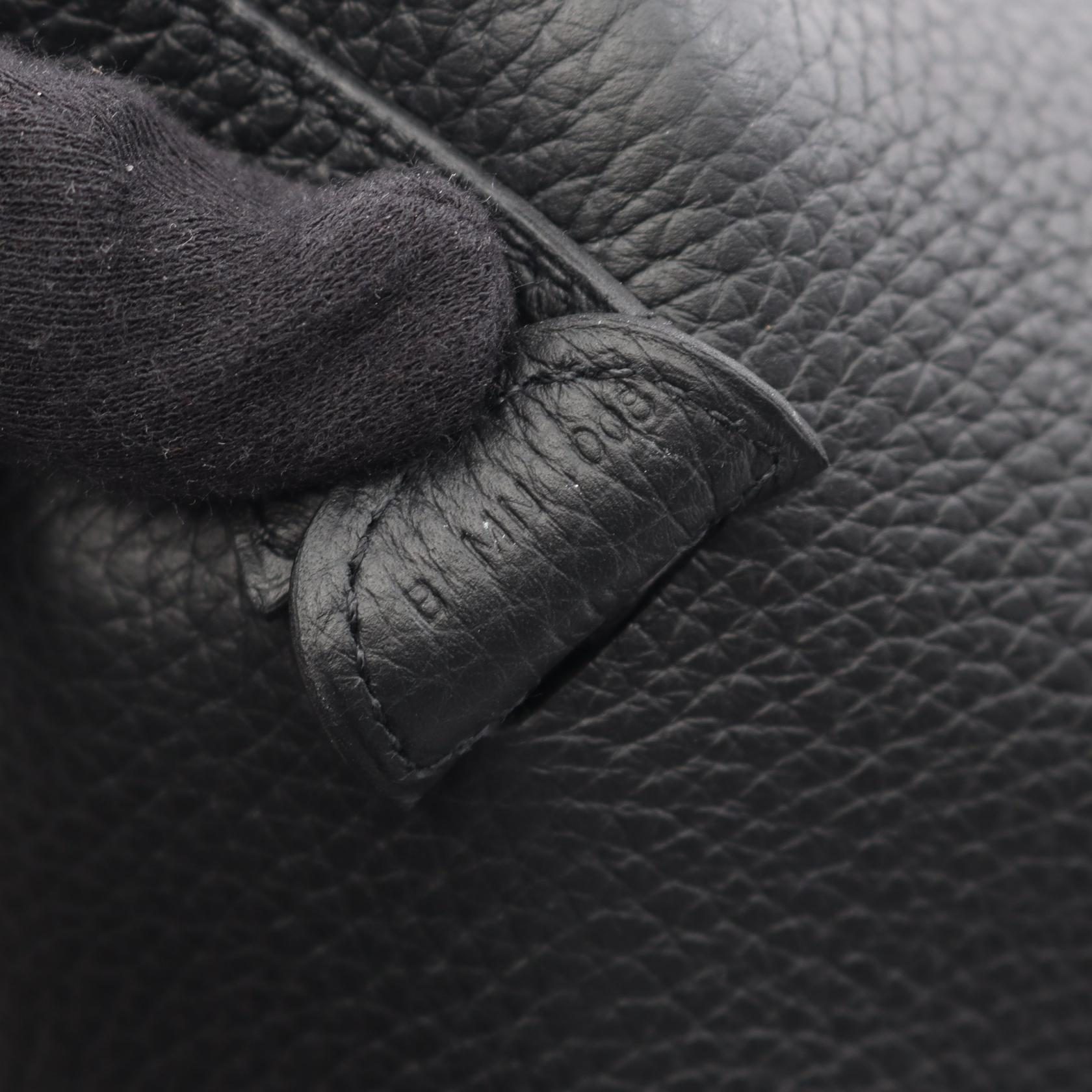 エヴリン 3 トロワ PM ショルダーバッグ トリヨンクレマンス ブラック ゴールド金具 B刻印 エルメス バッグ HERMES