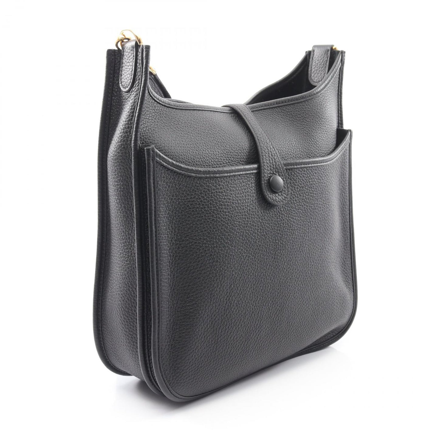エヴリン 3 トロワ PM ショルダーバッグ トリヨンクレマンス ブラック ゴールド金具 B刻印 エルメス バッグ HERMES