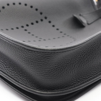 エヴリン 3 トロワ PM ショルダーバッグ トリヨンクレマンス ブラック ゴールド金具 B刻印 エルメス バッグ HERMES