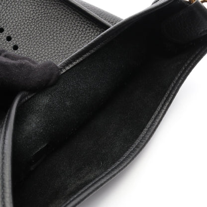エヴリン 3 トロワ PM ショルダーバッグ トリヨンクレマンス ブラック ゴールド金具 B刻印 エルメス バッグ HERMES
