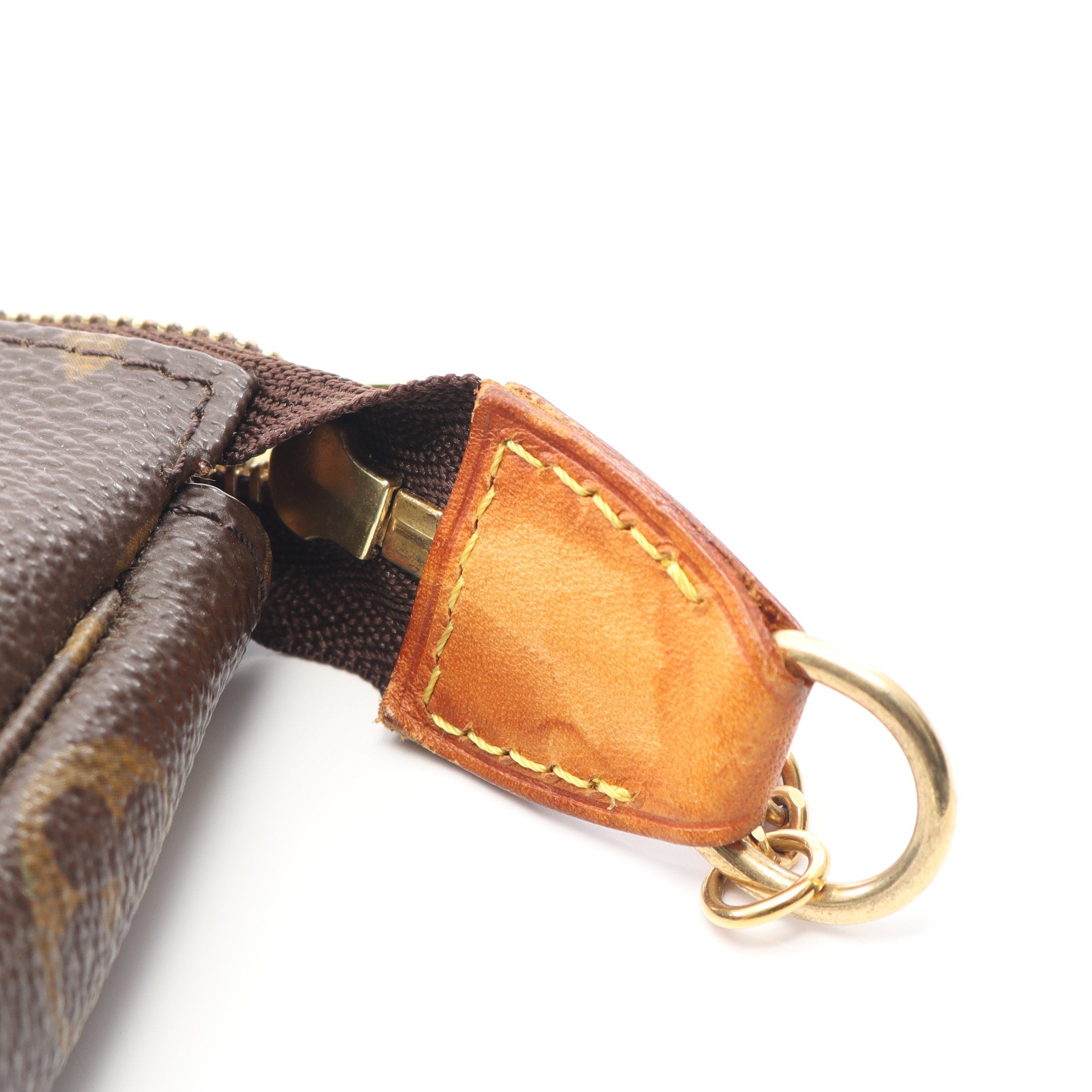 ミニ ポシェット アクセソワール モノグラム チェーンハンドバッグ PVC