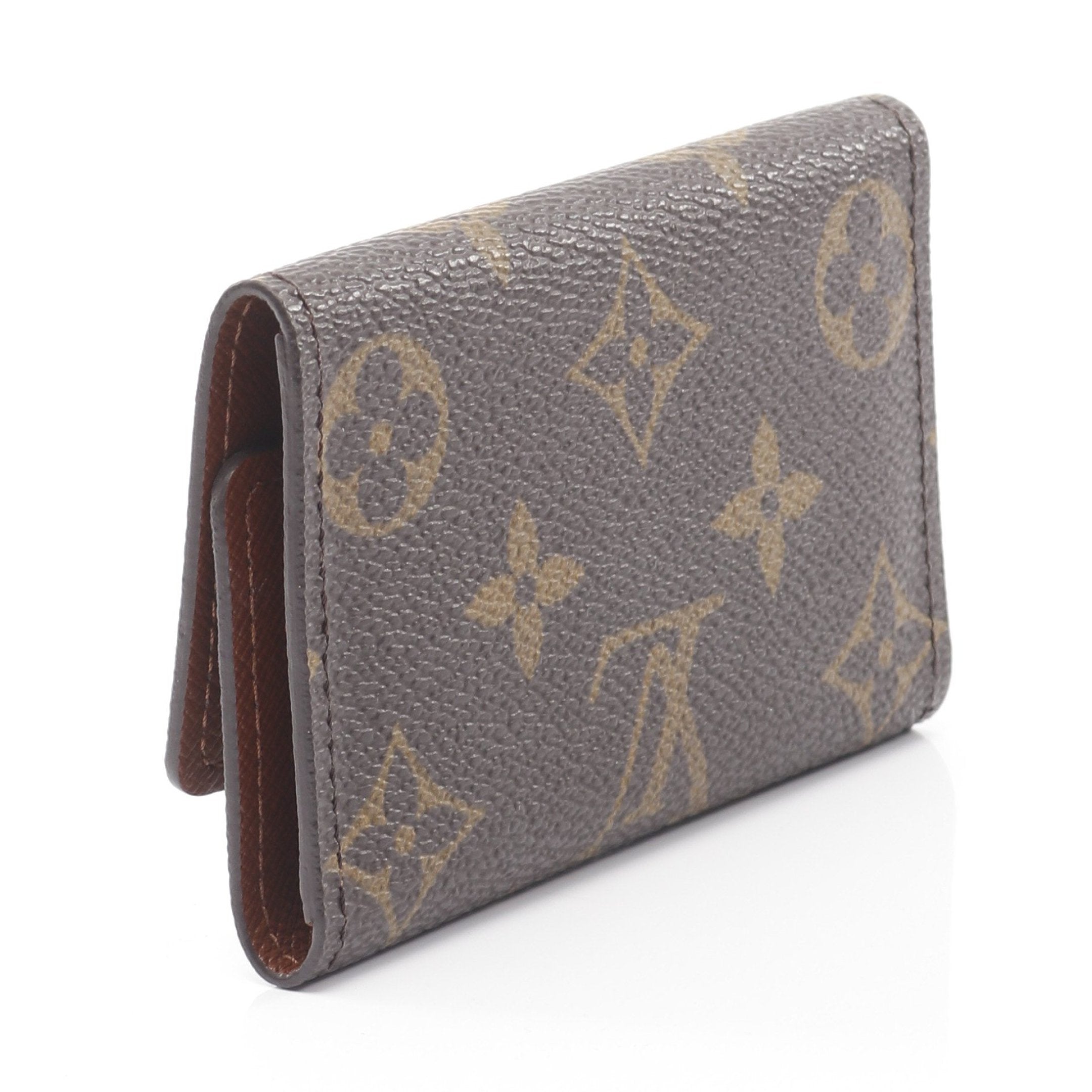 ミュルティクレ6 モノグラム 6連 キーケース PVC ブラウン ルイ