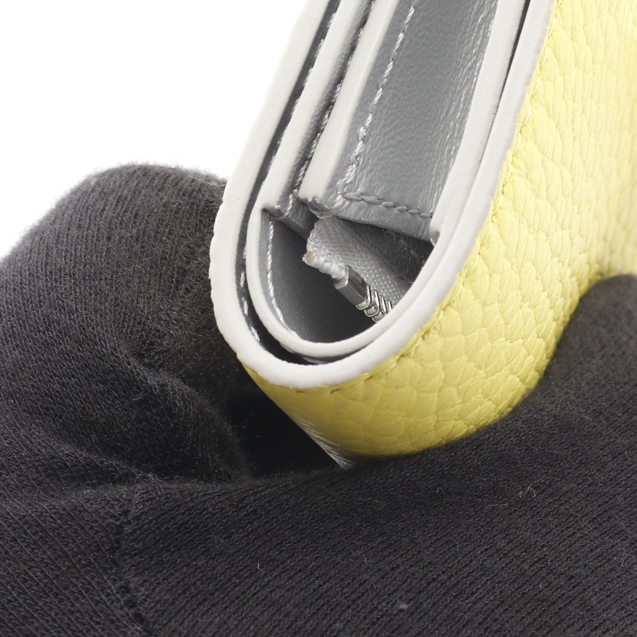 LVヴェルティカル ウォレット コンパクト トニックレモン 二つ折り財布