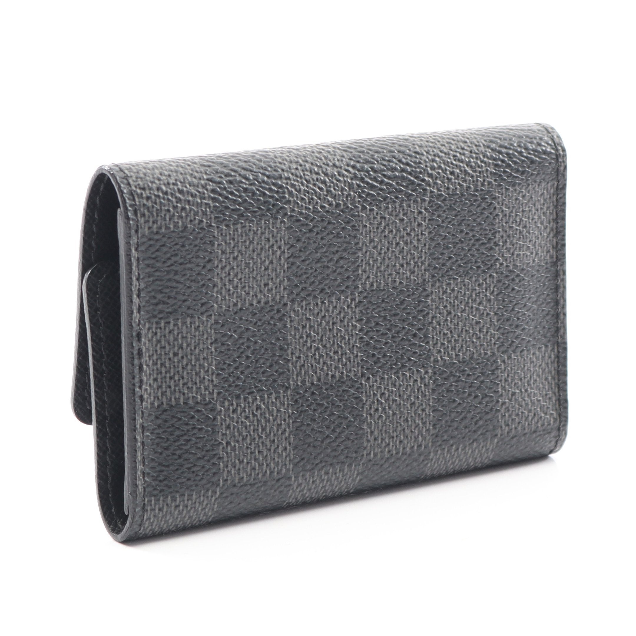 ミュルティクレ6 ダミエグラフィット 6連 キーケース PVC ブラック