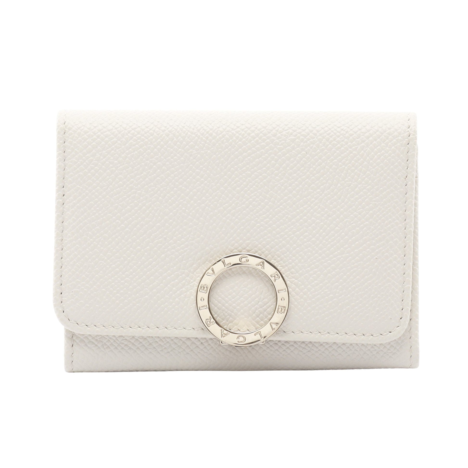 ブルガリブルガリ カードケース レザー オフホワイト ブルガリ 財布・小物 BVLGARI