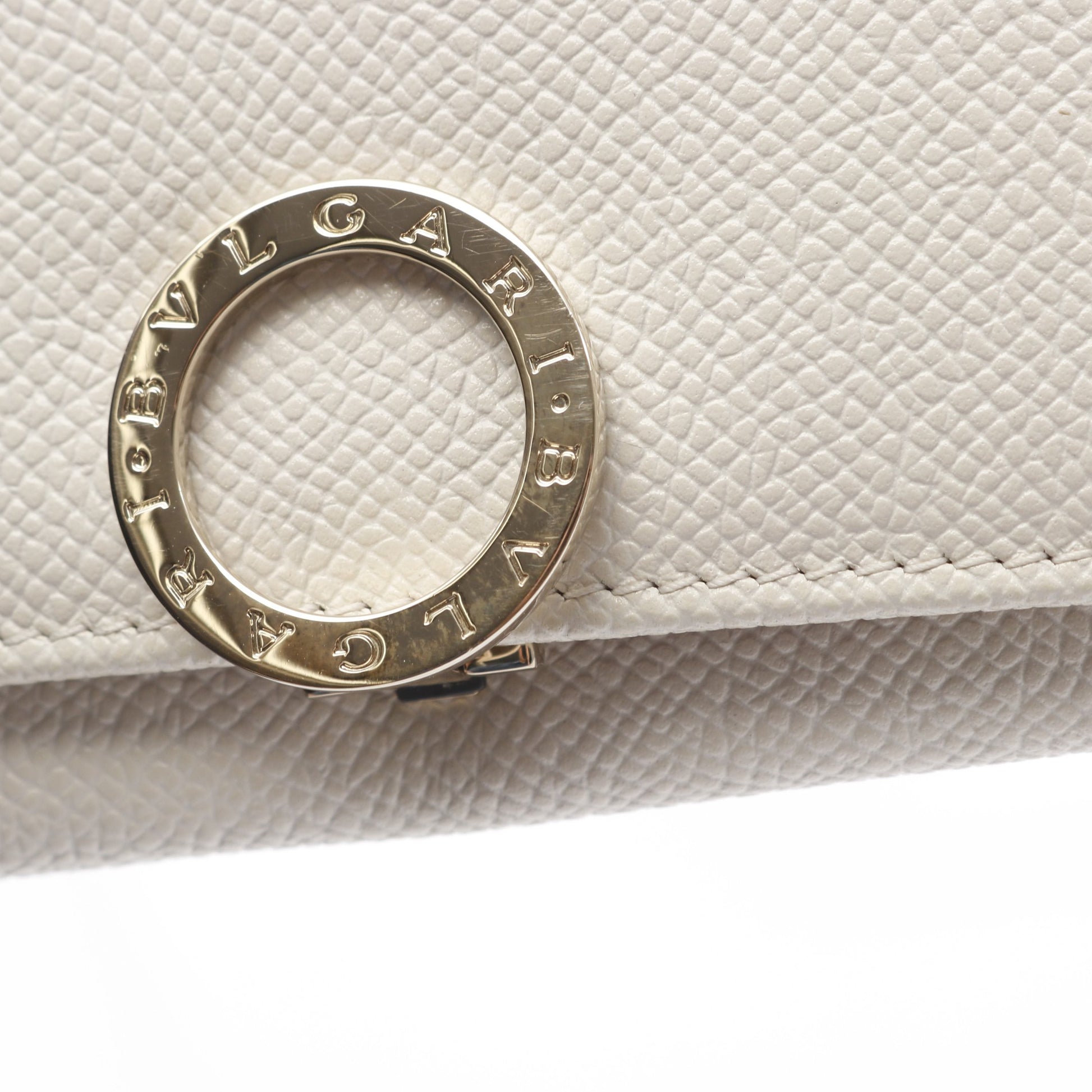 ブルガリブルガリ カードケース レザー オフホワイト ブルガリ 財布・小物 BVLGARI