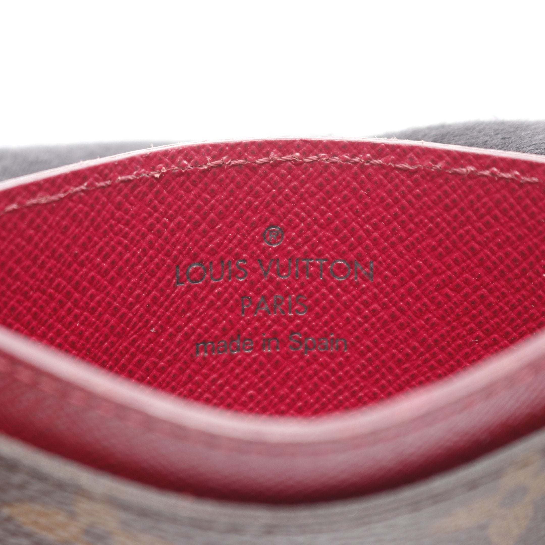 ポルト カルト サーンプル モノグラム フューシャ カードケース PVC