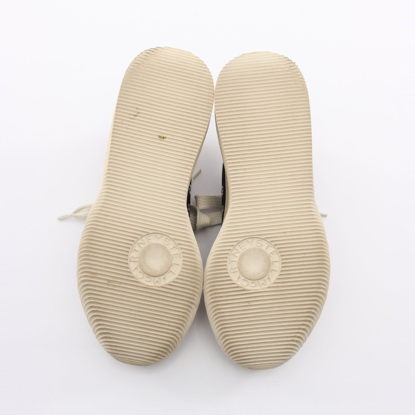 スニーカー キャンバス ブラック アイボリー ステラマッカートニー シューズ Stella McCartney