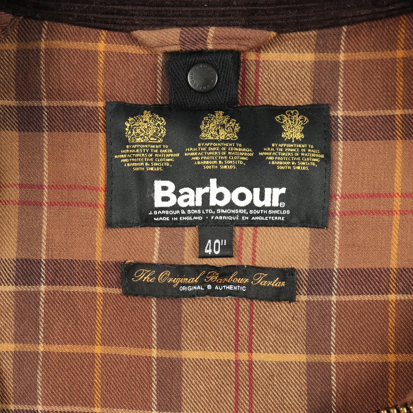 BEAUFORT クラシック ワックス ジャケット コットン ブラウン バブアー