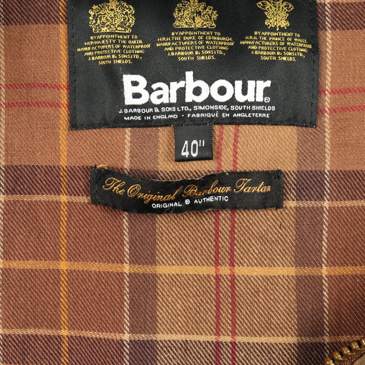 BEAUFORT クラシック ワックス ジャケット コットン ブラウン バブアー